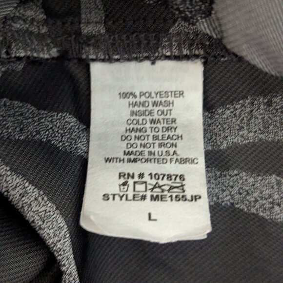 Comfy USA Geometric Abstract Wire Neck Cowl Neck Sleeveless Top - Picture 4 of 6